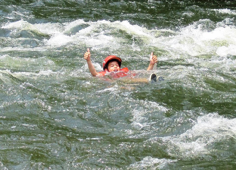 Swimming Rapids